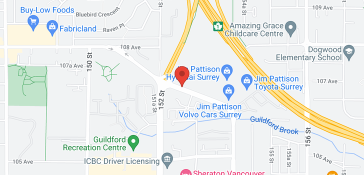 map of 78 10760 GUILDFORD DRIVE